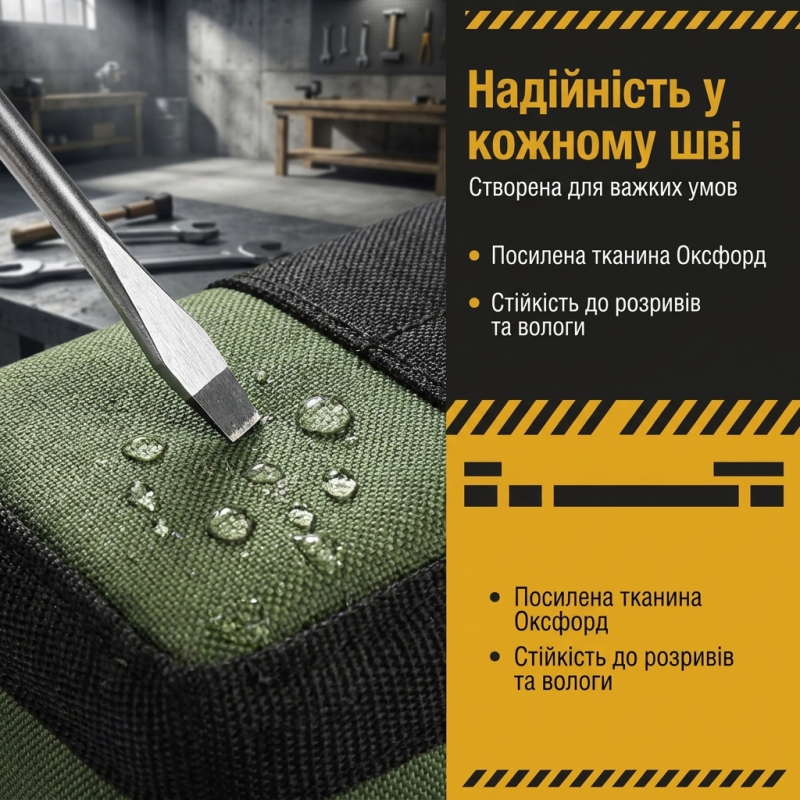 Сумка для інструментів та інших аксесуарів з наплічним ремінем 39 х 20 х 23 см