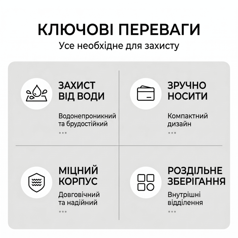 Кейс органайзер для смартфоні на 7 пристроїв для стрімів SMM та блогерів (Сірий) 21 х 15.5 х 8.2 см