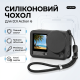Силіконовий чохол Puluz для екшн-камери DJI Osmo Action 6 з ремінцем та кришкою об'єктива (Чорний)