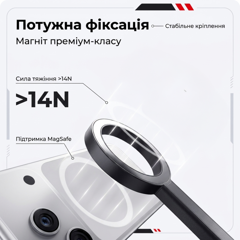 Штатив-монопод для смартфона Ulanzi SK-21 з магнітним кріплення MagSafe та Bluetooth пультом 180 cм