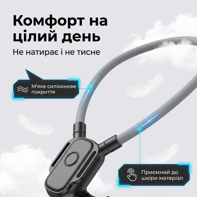Магнітне кріплення на шию для телефона та екшн-камери для фото та відеозйомки