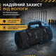 Водонепроникна сумка-скрутка для інструментів з 11 відділеннями (Чорний)