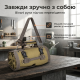 Водонепроникна сумка-скрутка для інструментів з 11 відділеннями (Коричневий)