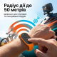 Бездротовий пульт керування для екшн-камер із кріпленням на руку, для DJI, Insta360, GoPro та смартфона 50 м MARTVSEN (Помаранчевий)