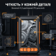 Відеоендоскоп з двома камерами 1080P, екран 4.3", кабель 5 м, IP67 для СТО та труб