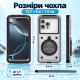 Водонепроникний чохол для смартфона до 6,9″ IPX8 з вікном для камери та ремінцем