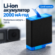 Зарядний кейс та Li-ion акумулятор 2000 мА·год для GoPro Hero 9/10/11/12