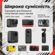 Набір аксесуарів для екшн-камер 50 в 1 з кейсом для GoPro Hero 13/12/11/10/9, DJI, Insta360