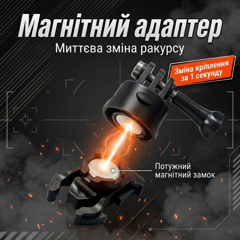 Універсальний набір кріплень для екшн-камери 14-в-1 з кейсом для GoPro, DJI, Insta360
