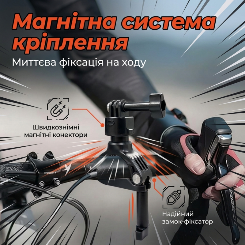 Набір аксесуарів для екшн-камер 49 в 1 з кейсом для GoPro, DJI, Insta360