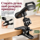 Тримач для смартфона або планшета на прищіпці з кульовими шарнірами для столу, ліжка, труби