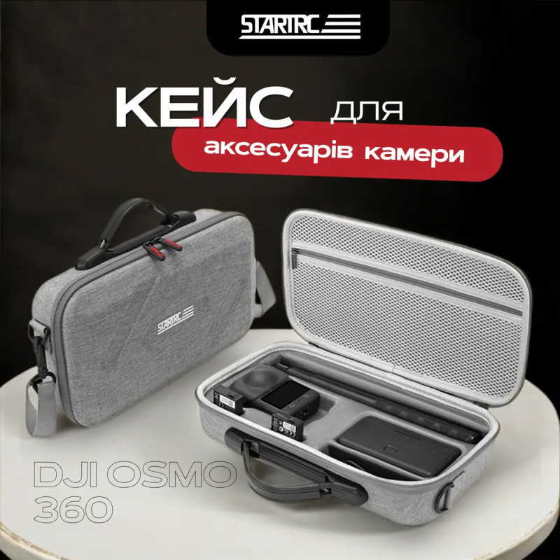 Кейс для аксесуарів та екшн камери DJI Osmo 360 STARTRC 12210010
