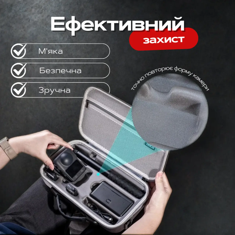 Кейс для аксесуарів та екшн камери DJI Osmo 360 STARTRC 12210010