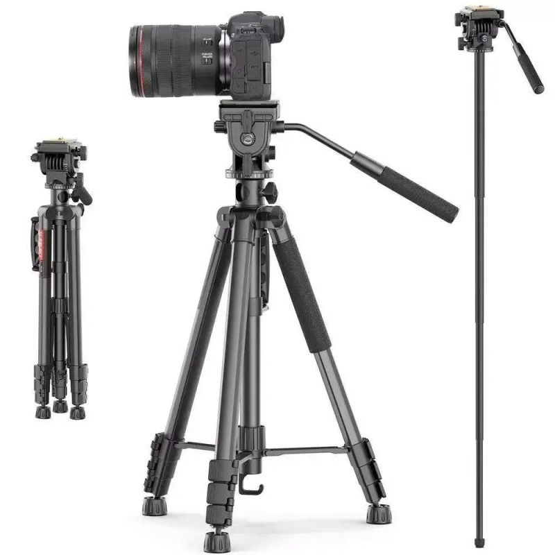 Штатив Ulanzi U-SELECT VT-02, вертикальна тринога 360° для камери, фототапарата 183 см, чорний