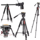 Штатив Ulanzi U-SELECT VT-02, вертикальна тринога 360° для камери, фототапарата 183 см, чорний
