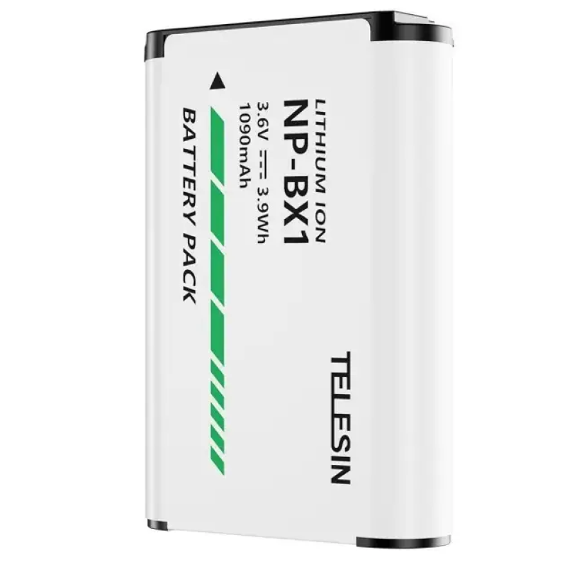 Акумулятор TELESIN NP-BX1 для Sony FDR-X3000R ZV-1 RX100 M7 AS300 HX400 HX60 WX350 AS300V