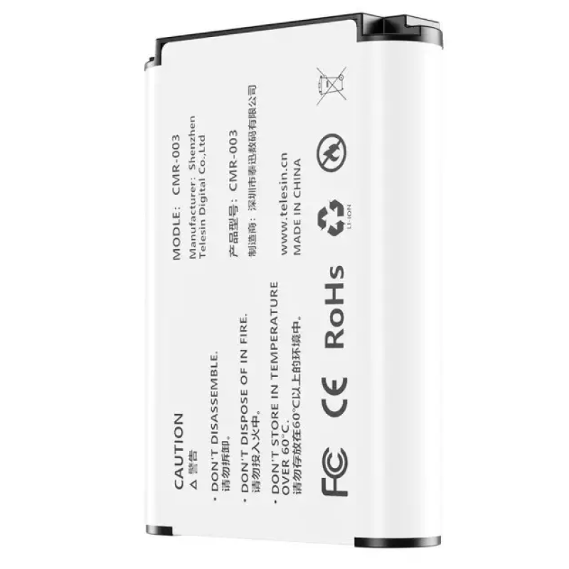 Акумулятор TELESIN NP-BX1 для Sony FDR-X3000R ZV-1 RX100 M7 AS300 HX400 HX60 WX350 AS300V