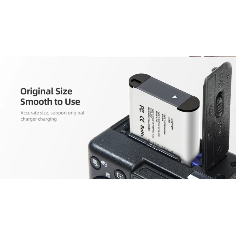 Акумулятор TELESIN NP-BX1 для Sony FDR-X3000R ZV-1 RX100 M7 AS300 HX400 HX60 WX350 AS300V