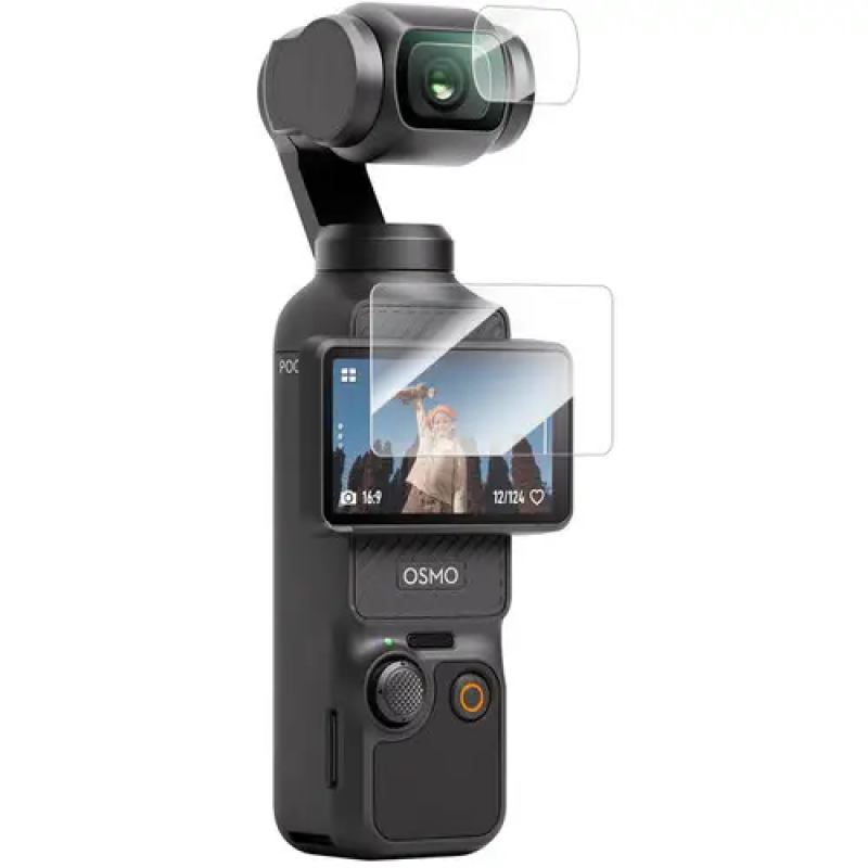 Набір захисного скла для DJI Osmo Pocket 3 Telesin S6-FLM-01-TDJ (2 шт.)