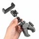 Кріплення-затискач (краб) з подвійним шарніром та тримачем для телефону, 1/4", чорний