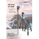 Професійний штатив-монопод Kingjoy VT-890 з відеоголовкою для камер та смартфонів (2-в-1)