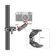 Кріплення Magic Arm із затискачем Super Clamp (Краб) для камер, моніторів та світла, різьба 1/4" Bexin WN-60S