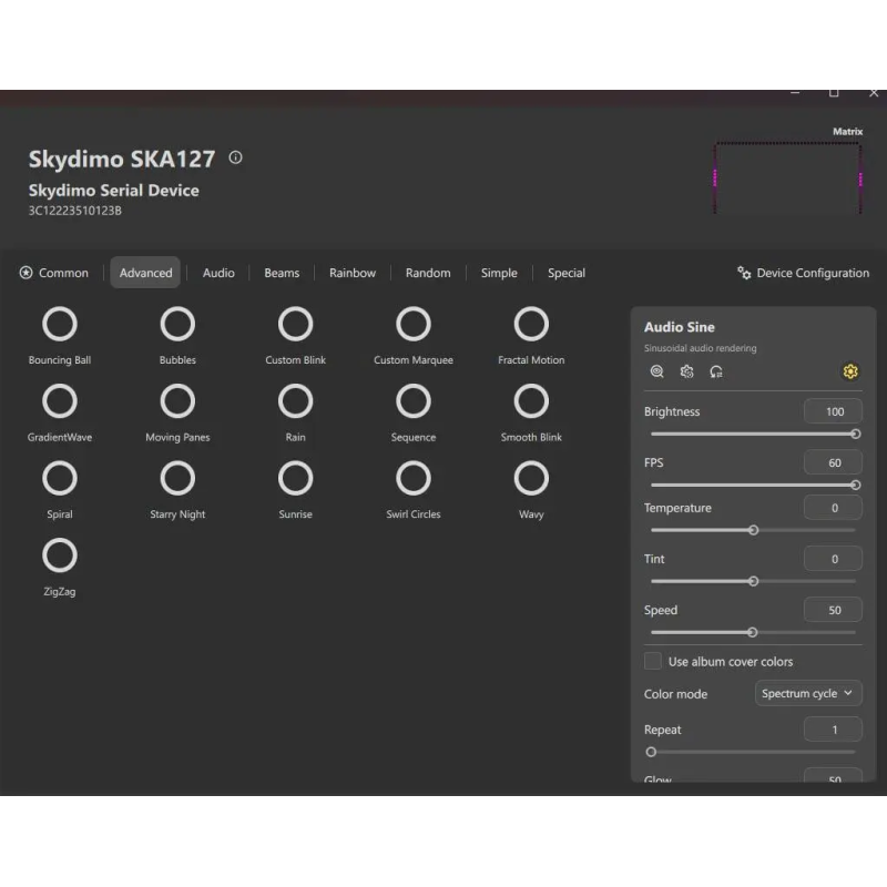 Адаптивна стрічка Skydimo Ambilight 2-го покоління для монітора 24" для Windows/macOS