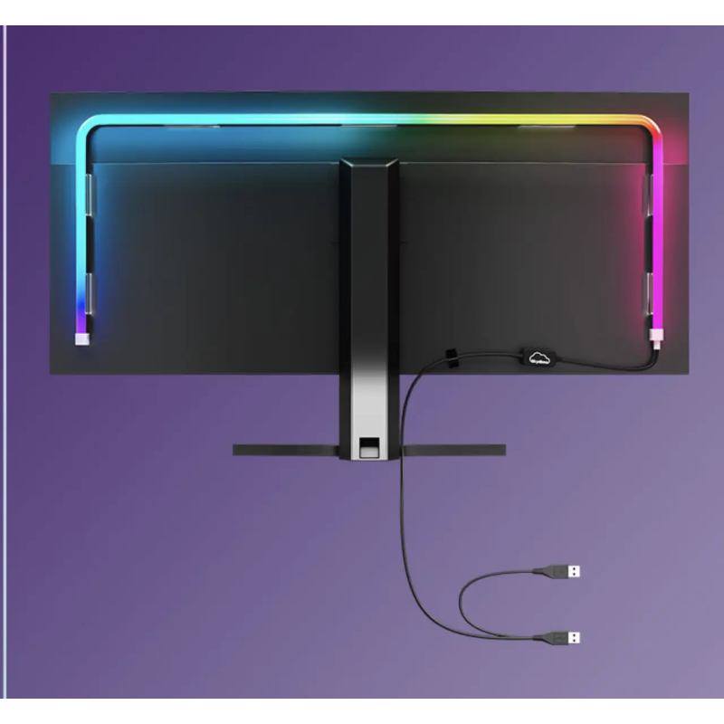 Адаптивна стрічка Skydimo Ambilight 2-го покоління для монітора 24" для Windows/macOS