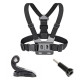 Крепление на грудь для экшн камер GoPro, SJCAM, Xiaomi, EKEN, DJI Chest mount