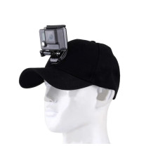Кріплення для екшн-камери на бейсболці Puluz для камер GoPro, SJCAM, EKEN