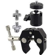 Металеве кріплення на кермо або трубу для екшн камер GoPro,Xiaomi,SJCam) з діаметром труби до 5,5 див.