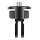 Металлический поворотный переходник с креплением GoPro на 1/4 дюйма (Черный)