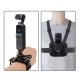 Металлический поворотный переходник с креплением GoPro на 1/4 дюйма (Черный)