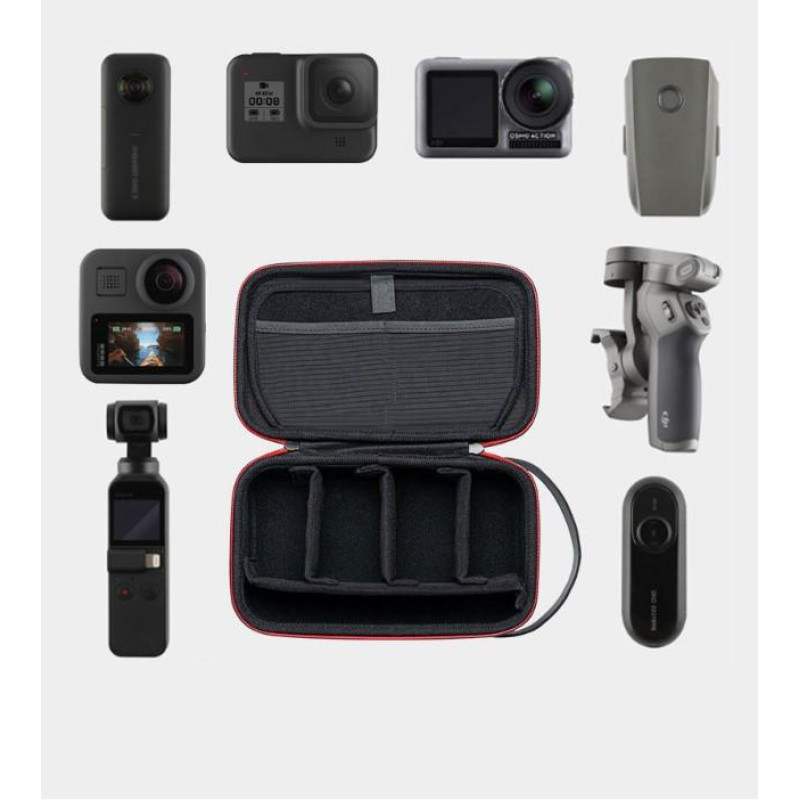 Защитный кейс для GoPro и других экшн камер 24*14,5*6 см Telesin GP-PRC-278
