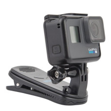 Кріплення прищіпка на рюкзак, кепку для екшн камер GoPro, Xiaomi, Sjcam
