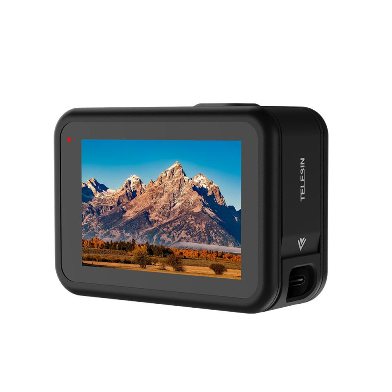 Боковая крышка с открытым портом USB для GoPro Hero 9/10 Telesin GP-CLC-902