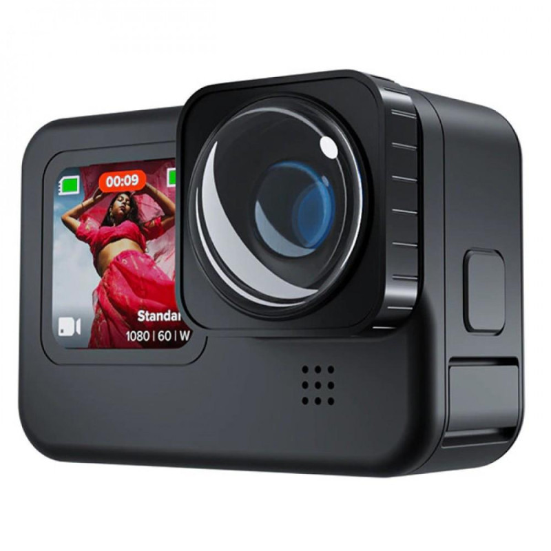 Модуль об'єктива GoPro 12/11/10/9 Max Lens Mod ширококутний 155° Telesin GP-LEN-001