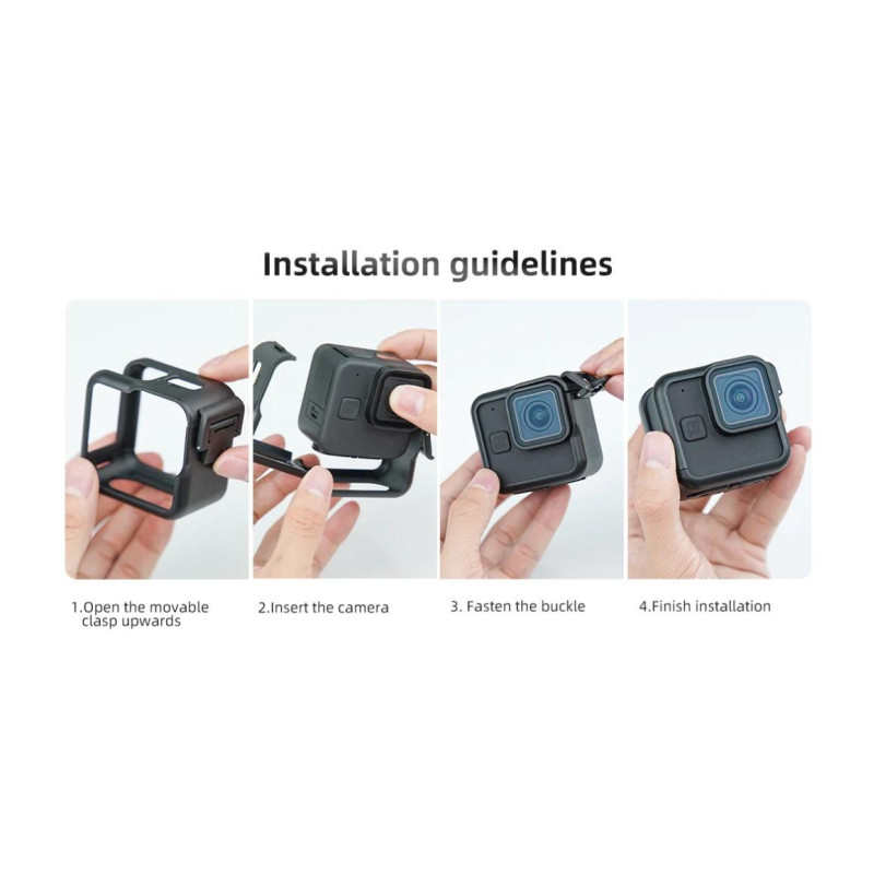 Пластиковая защитная рамка противоударная для GoPro 11 Mini Telesin