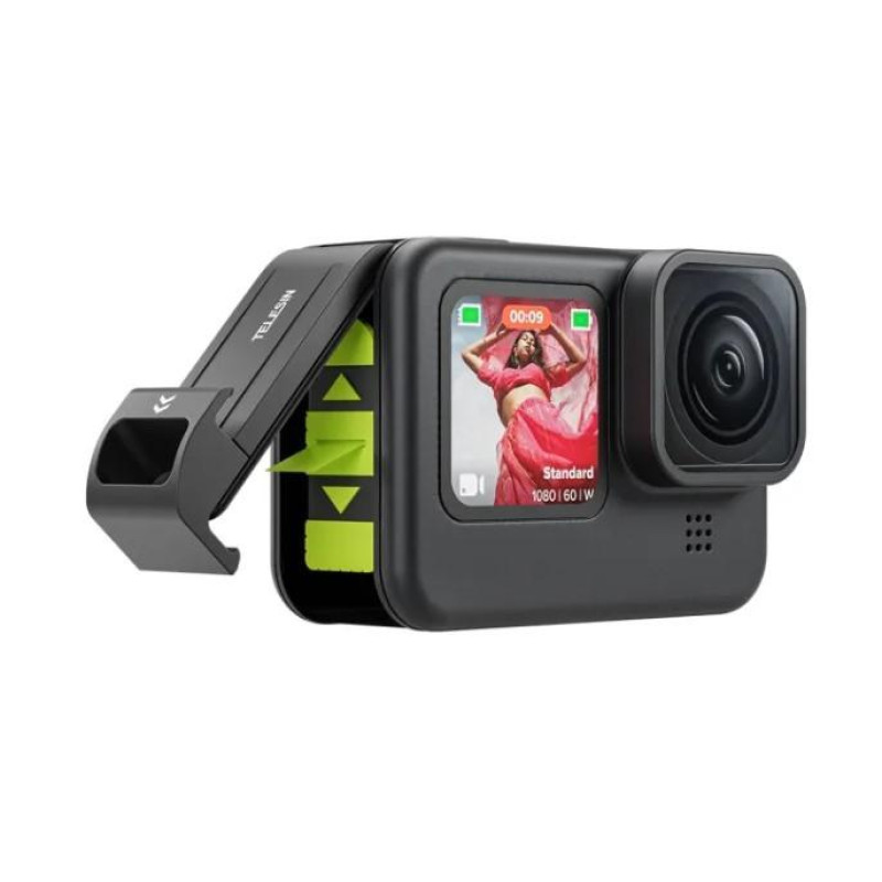 Пластиковая боковая крышка TELESIN для GoPro 13/12/11/10/9 с USB выходом  Telesin GP-CLC-G11