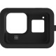 Силиконовый чехол для экшн камеры GoPro 8 Telesin GP-PTC-802-BK с защитой объектива
