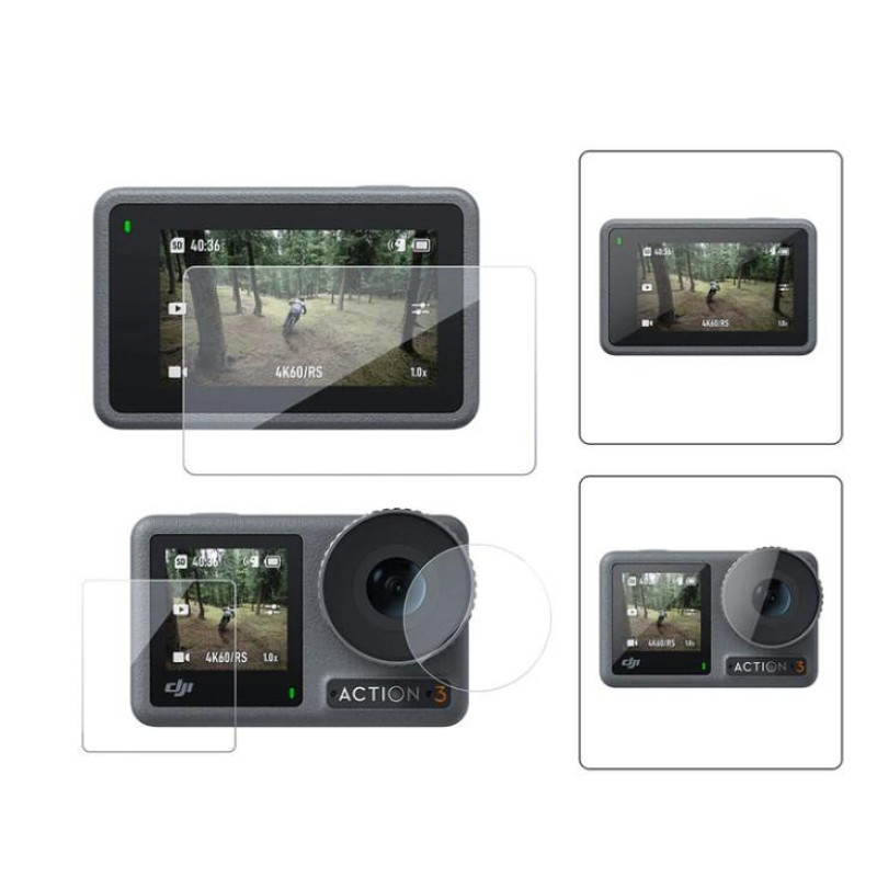 Защитная пленка для DJI Action 3 Telesin OA-FLM-006