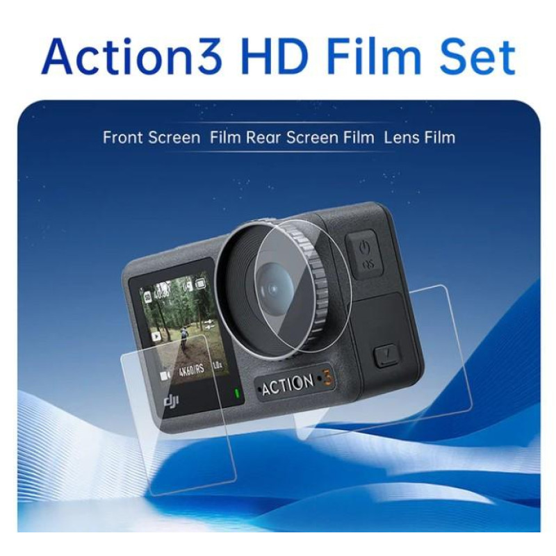 Защитная пленка для DJI Action 3 Telesin OA-FLM-006