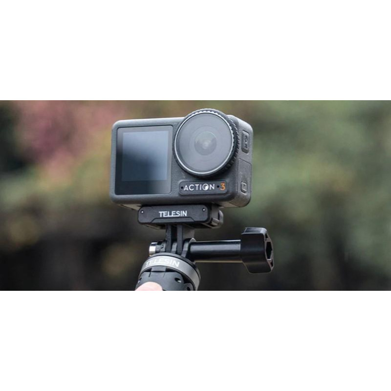 Магнитный адаптер  с двумя захватами для DJI Osmo Action 3/4/5pro TELESIN