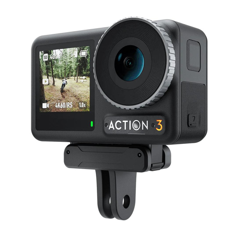Магнитный адаптер  с двумя захватами для DJI Osmo Action 3/4/5pro TELESIN