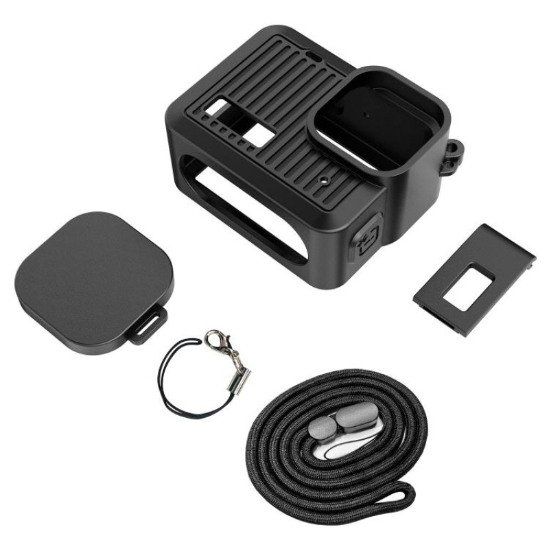 Силиконовый чехол для GoPro Hero 4K 2024 Puluz PU717B (Черный)