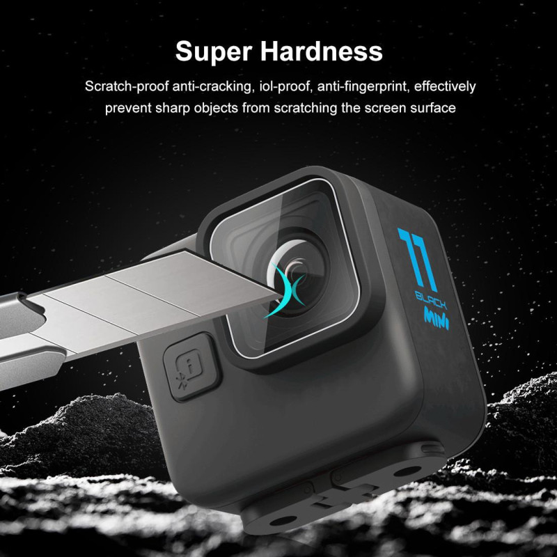 Защитная пленка от царапин объектива PULUZ Fat Cow для GoPro Hero11 Black Mini  ( 2 шт.)
