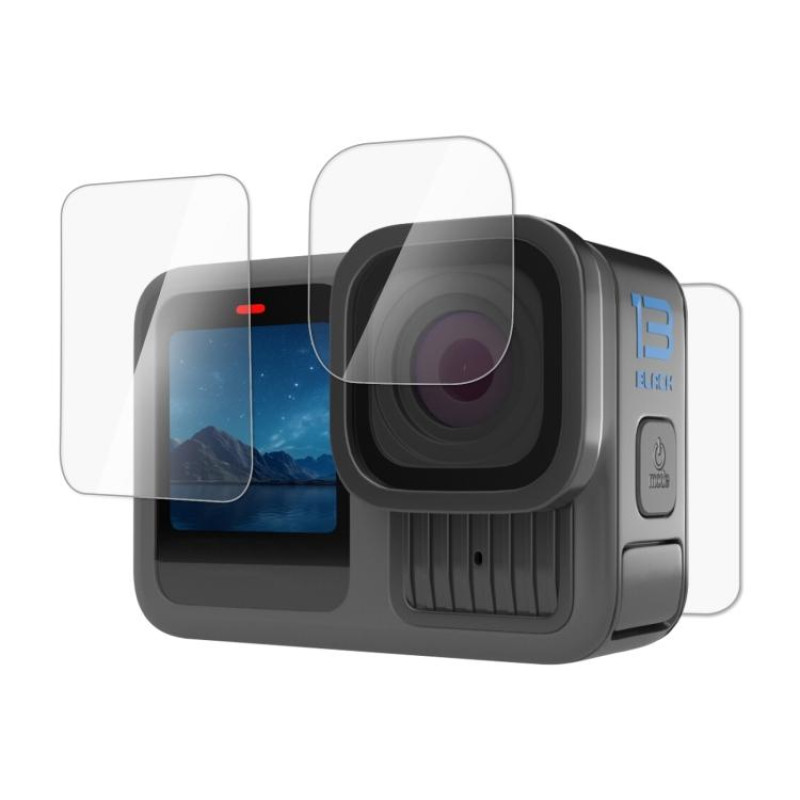 Защитное стекло для экрана и объектив из закаленного стекла для GoPro 13 Puluz PU954T