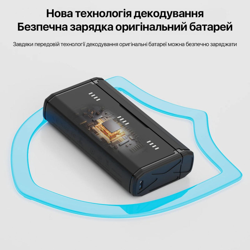 Зарядний пристрій GoPro 13 для 3-х акумуляторів Telesin S0-BCG-11-TGP