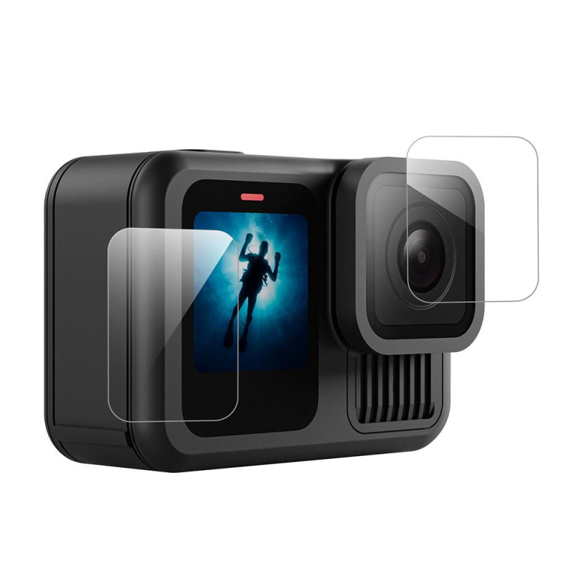 Набор защитных пленок для экрана и объектив для GoPro 13 Telesin S6-FLM-08-TGP