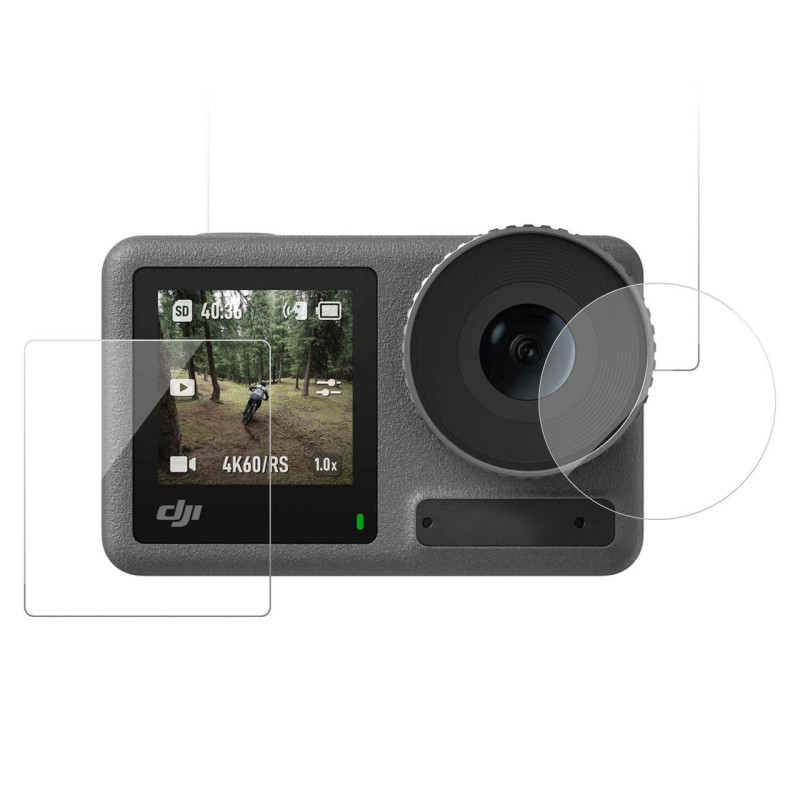 Защитное стекло для DJI Action 5 Pro Telesin S6-FLM-10-TDJ